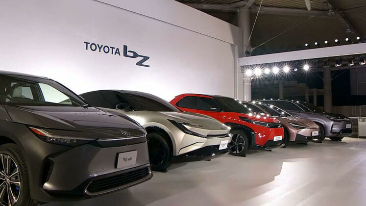 Toyota bZ line-up